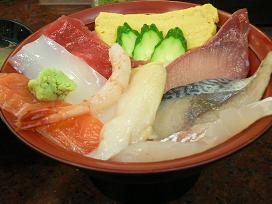 金沢＊廻る近江町市場寿しの海鮮丼（上）.JPG