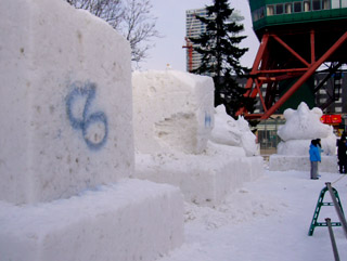 雪像の素2