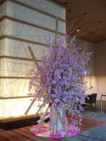 庭のホテルロビー２