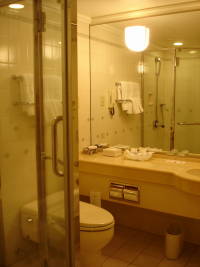 今治国際ホテルシャワーブース