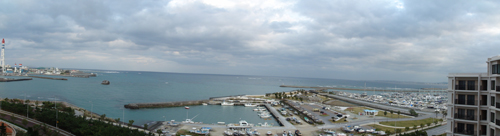 ムーンオーシャン景色