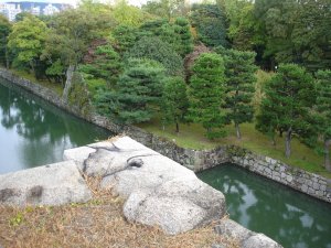 天守台より内堀