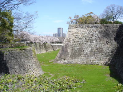 大阪城堀３