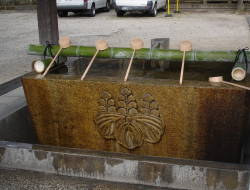 豊国神社手水舎