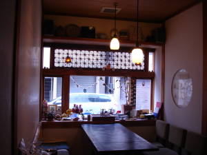 こちかぜ窓側席