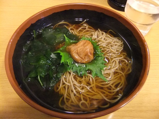 小竹林＠JR小田原駅の小田原梅そば