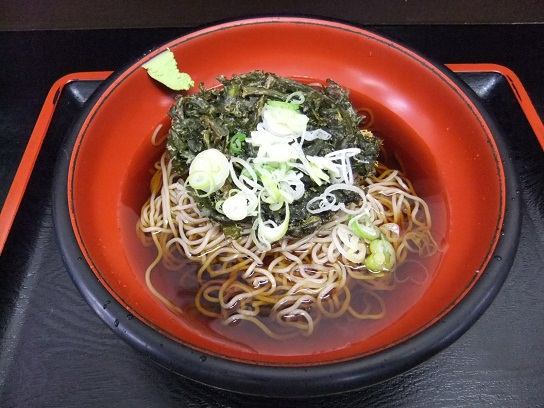 大黒そば＠池袋の春菊天そば１