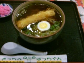 南花畑5丁目・きっちん・はっちゃんのイカ天そば