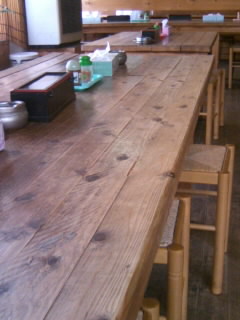 黄門そば@水戸の店内