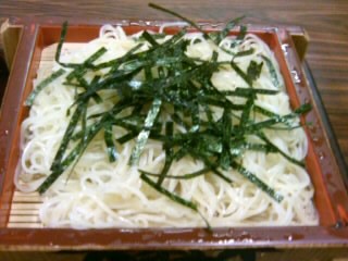 玉屋@両国のゆず切り天ざる1