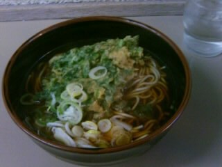 山田屋＠千束の春菊そば