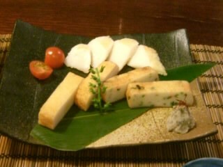 丹想庵健次郎＠浅草の特製板わさ