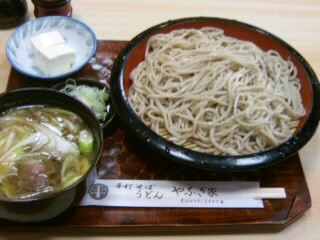 やなぎ家@葛飾区新宿の鴨セイロダブル