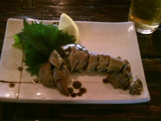 南総庵@千倉のあわびの肝