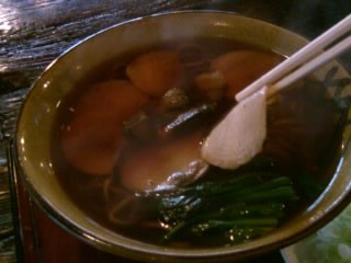 南総庵@千倉のあわびそば2