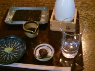 並木藪蕎麦の焼き海苔