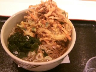 千住３丁目・越後そばのかき揚げそば