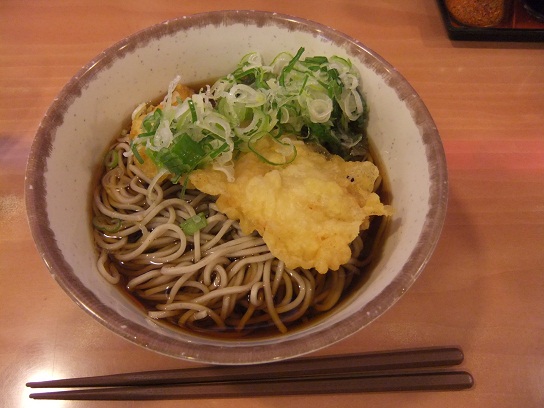 どん八市役所前店＠川崎のとり天そば１