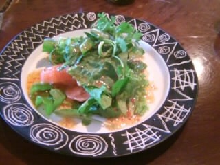 だったんそば寿庵＠片岡のサラダ