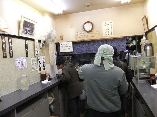 とんぼ@豊洲の店内