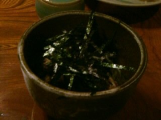 市川一茶庵@本八幡の鴨わさ1