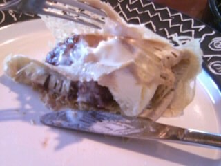 だったんそば寿庵＠片岡の小倉アイス２