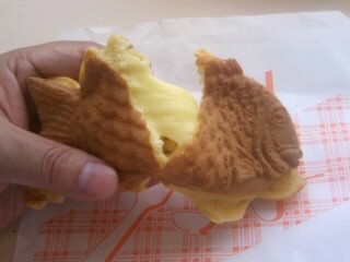 ポッポのたいやき屋さん@アリオ西新井のカスタードクリーム2