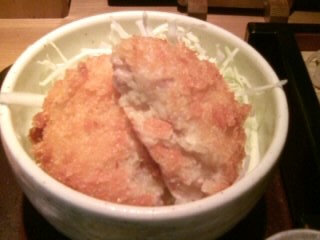 江戸そば_炭火焼_元＠両国の黒豚コロッケ丼セット２