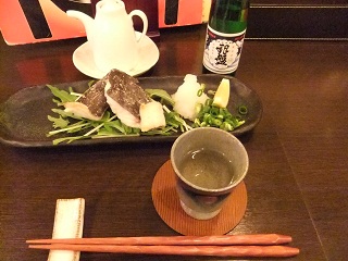 Dining GROOTS@渋谷のイシダイの塩焼き