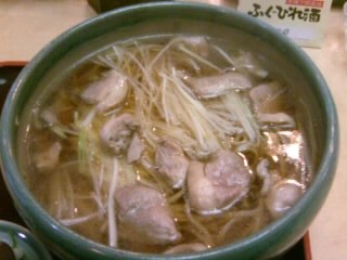 西新井２丁目・小松庵の鴨南ばんそば