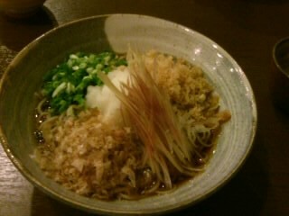 湖庵＠我孫子の薬味おろしそば