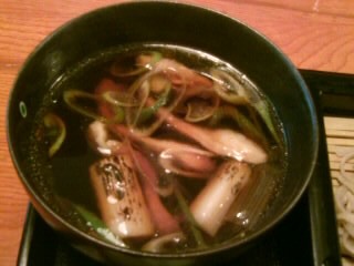 唐子炉＠高田馬場の鴨汁せいろ２