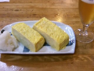 千住２丁目・柏屋の玉子焼き