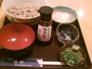 甚作＠銚子のぶっかけおろしそば１