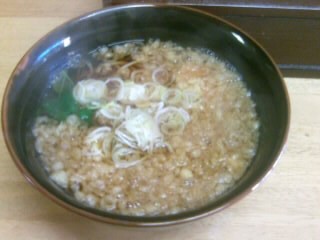 椿２丁目・ながしまのたぬきそば