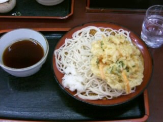 小諸そば＠四ツ谷駅前のかき揚せいろ