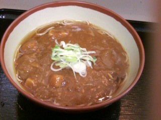 千住２丁目・富士そばのカレーそば