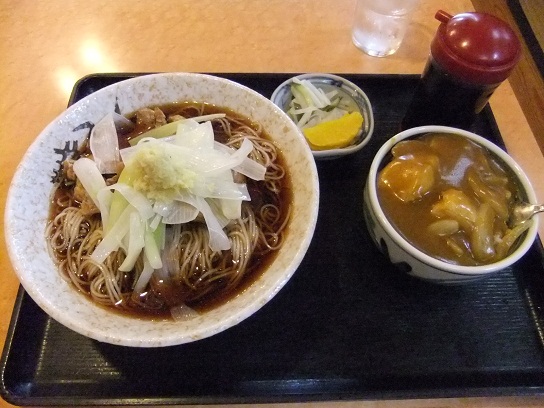 弁天@浅草の鳥そうめん+ミニカレー