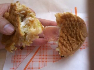 ポッポのたいやき屋さん@アリオ西新井のベーコンチーズ2