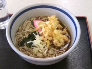 加賀１丁目・めん一のかき揚げそば
