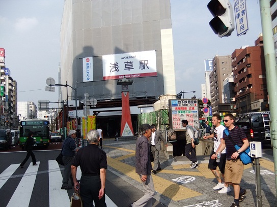 文殊＠浅草への道１