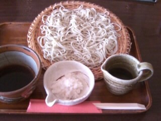 加賀屋＠鹿島神宮の辛味大根そば１