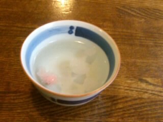 関やど＠松戸の桜湯