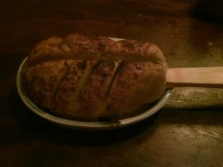 京金＠森下のそばがきのつけ焼