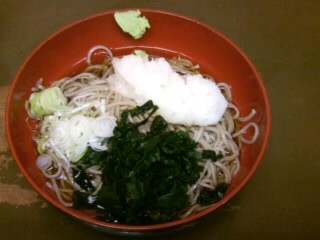 綾瀬1丁目・越後そばの冷やしおろしそば