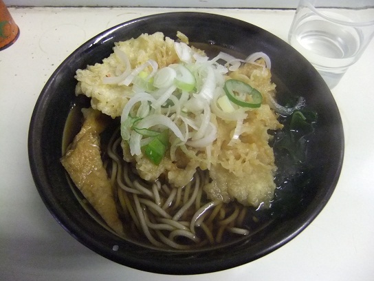 きぬそば@末広町のげそそば