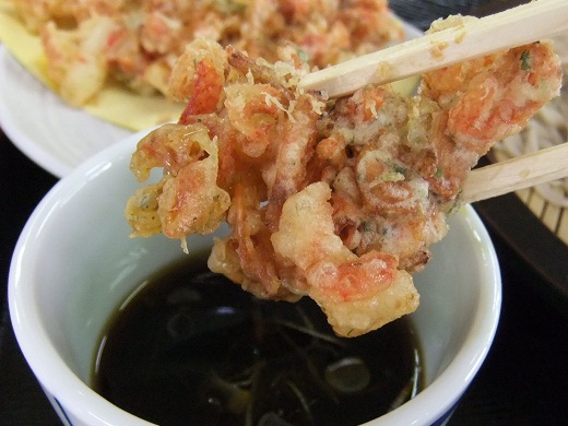 ねぎどん＠千束のもりそば＋桜海老天３