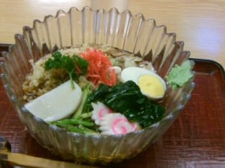 大勝庵＠二子多摩川の冷したぬきそば