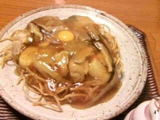 池の端藪蕎麦の巣ごもりそば