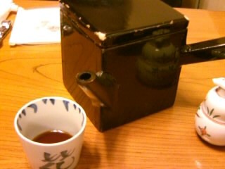 池の端藪蕎麦のそば湯